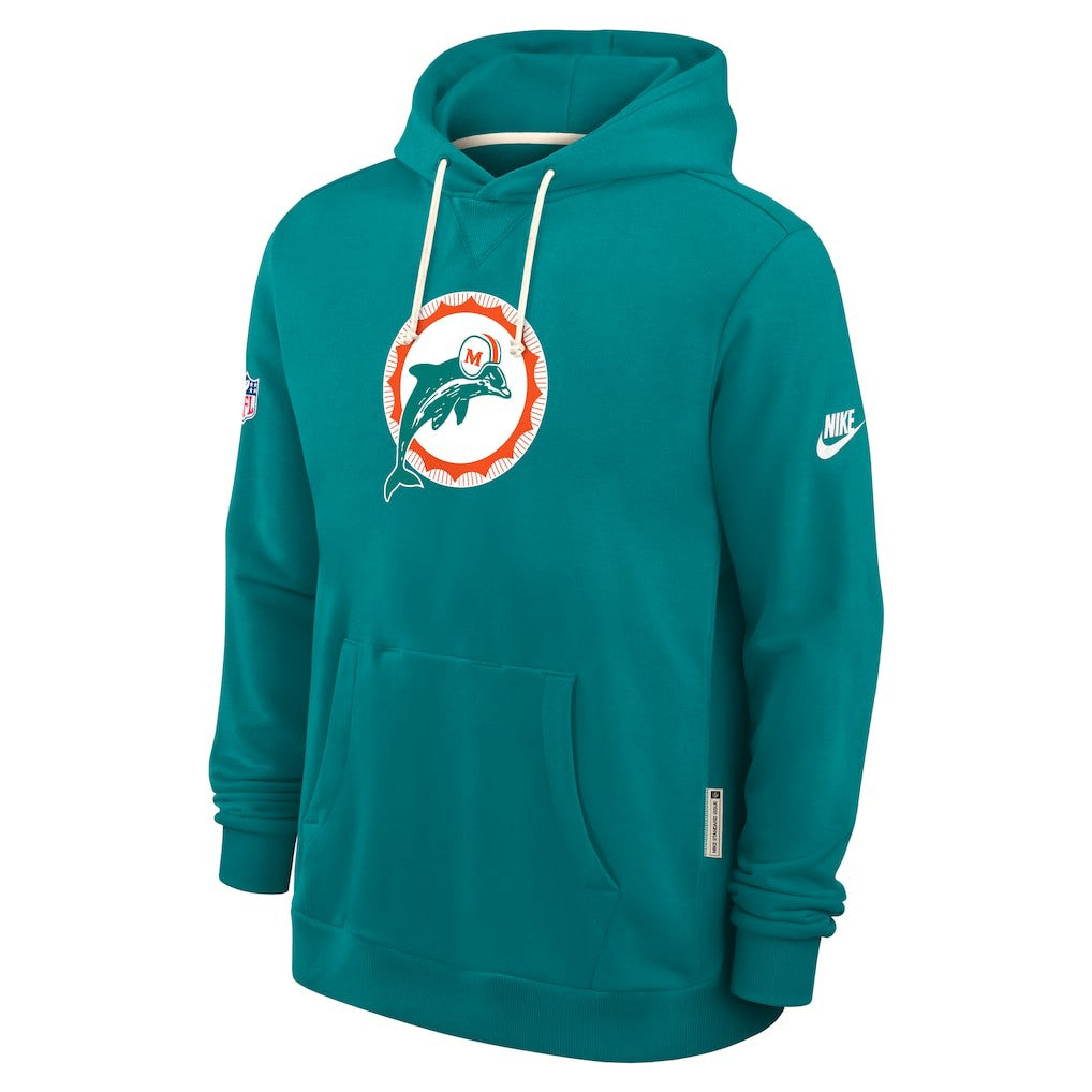 Miami Dolphins Sideline Standard Issue Alt 2 Dri-FIT Hoodie - Aqua online