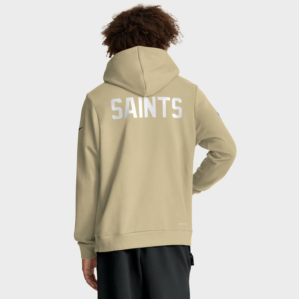 New Orleans Saints Sideline Standard Issue Alt 2 Dri-FIT Hoodie - Gold cheap