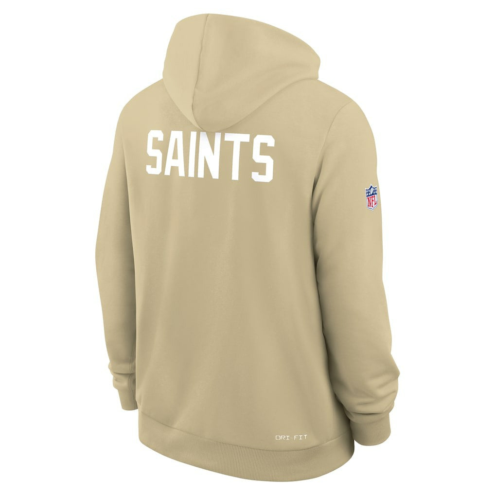 New Orleans Saints Sideline Standard Issue Alt 2 Dri-FIT Hoodie - Gold cheap