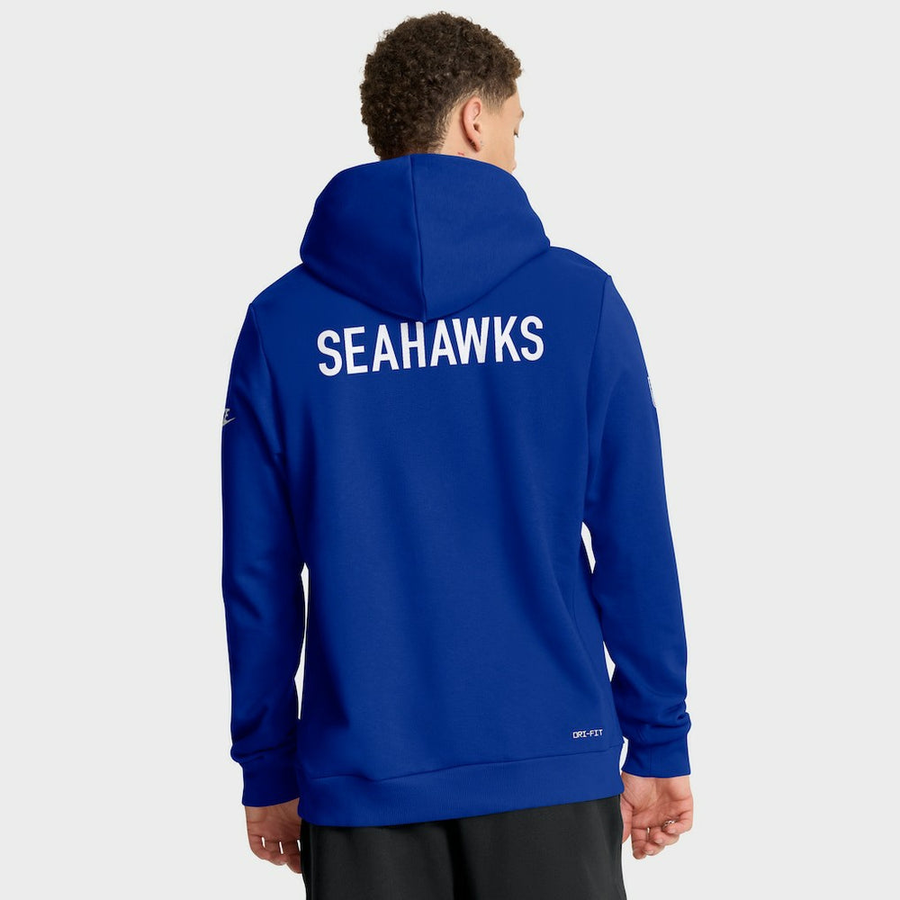 Seattle Seahawks Sideline Standard Issue Alt 2 Dri-FIT Hoodie - Royal discount