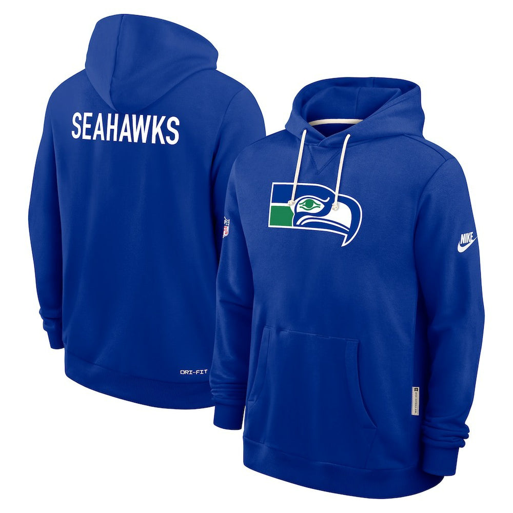 Seattle Seahawks Sideline Standard Issue Alt 2 Dri-FIT Hoodie - Royal discount