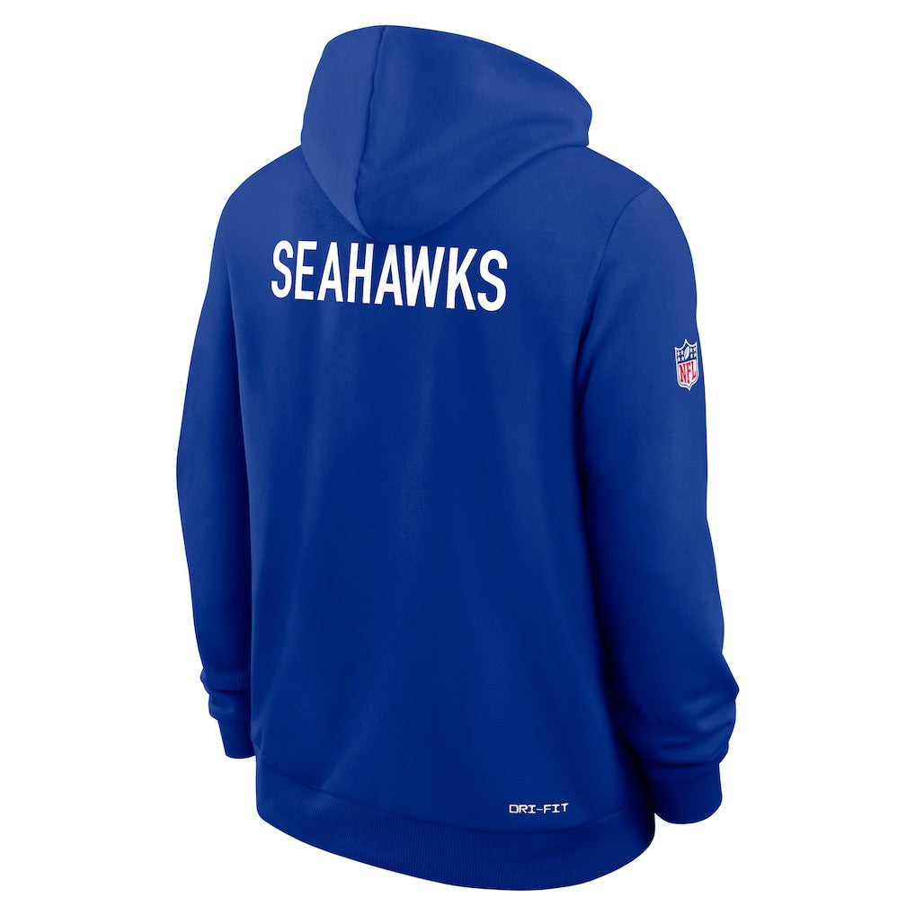 Seattle Seahawks Sideline Standard Issue Alt 2 Dri-FIT Hoodie - Royal discount