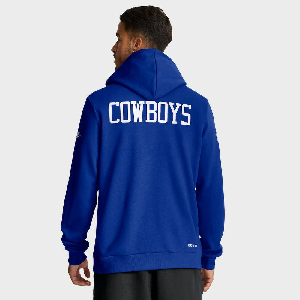 Dallas Cowboys Sideline Standard Issue Alt 2 Dri-FIT Hoodie - Royal sale
