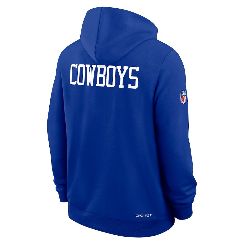 Dallas Cowboys Sideline Standard Issue Alt 2 Dri-FIT Hoodie - Royal sale