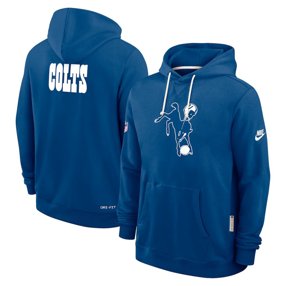 Indianapolis Colts Sideline Standard Issue Alt 2 Dri-FIT Hoodie - Royal outlet