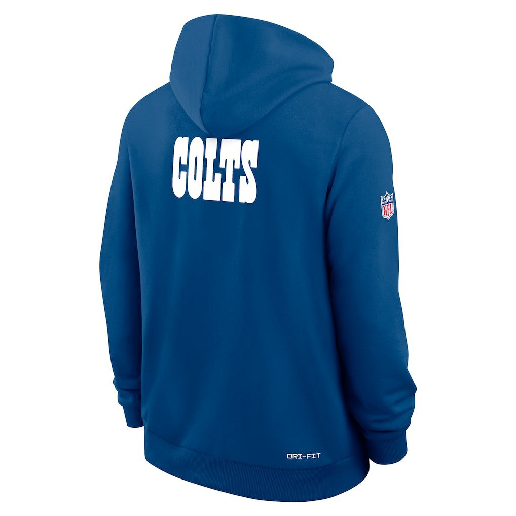 Indianapolis Colts Sideline Standard Issue Alt 2 Dri-FIT Hoodie - Royal outlet