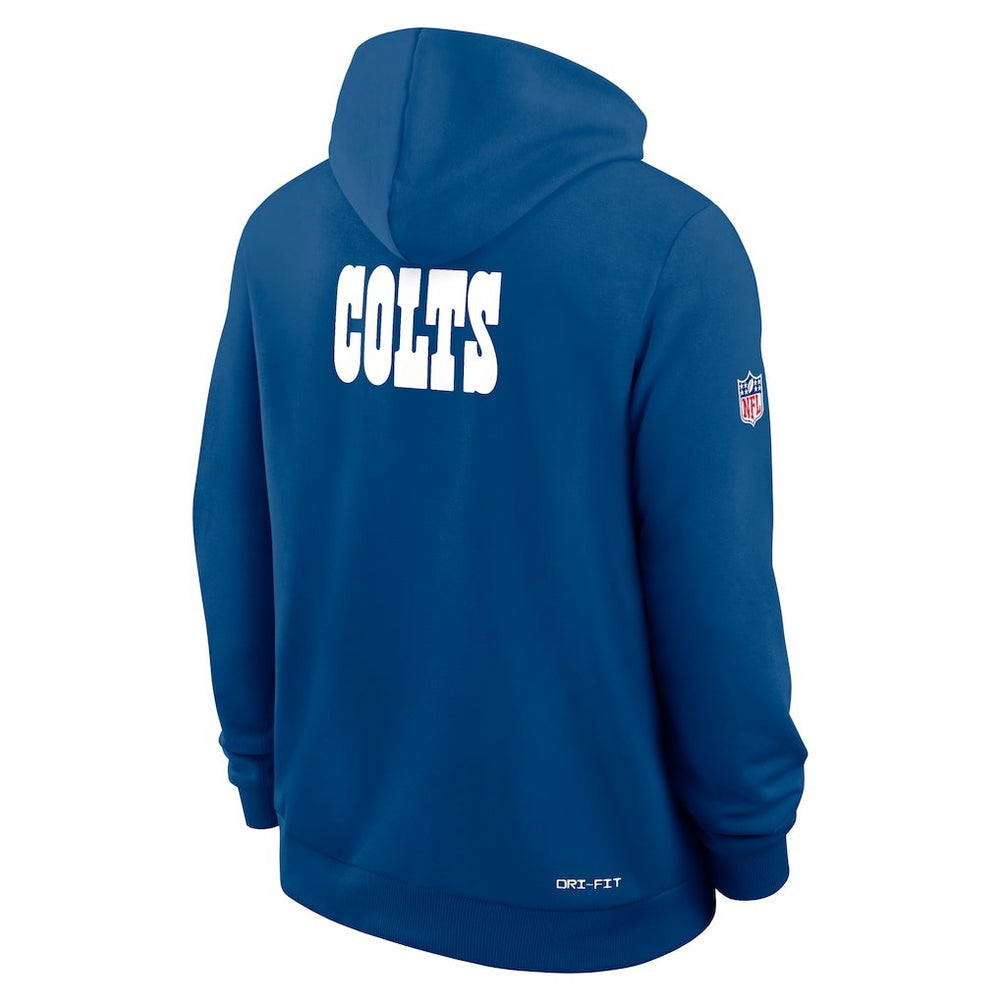 Indianapolis Colts Sideline Standard Issue Alt 2 Dri-FIT Hoodie - Royal outlet