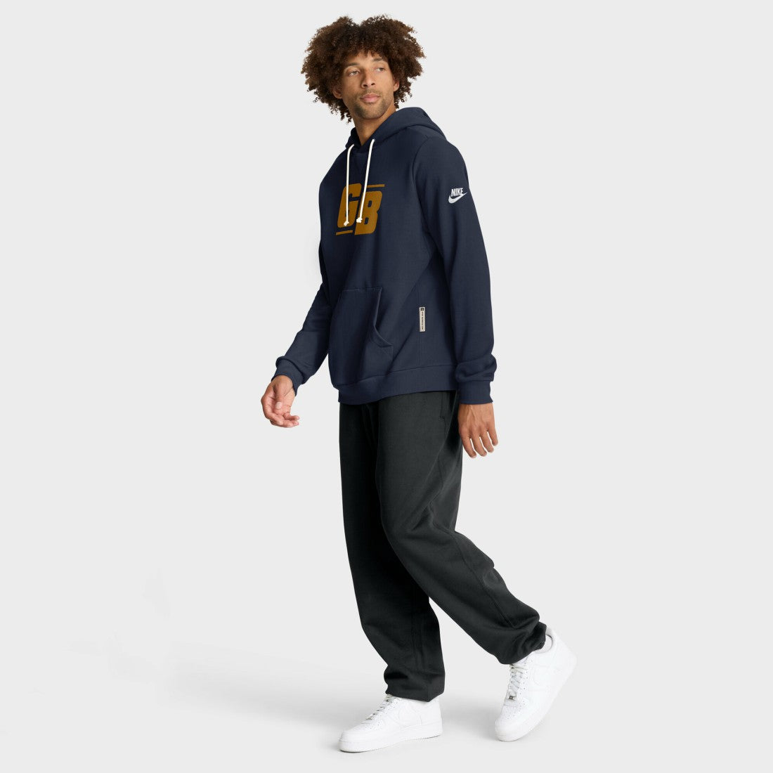 Green Bay Packers The 1923 Classic Sideline Dri-FIT Pullover Hoodie - Navy for sale