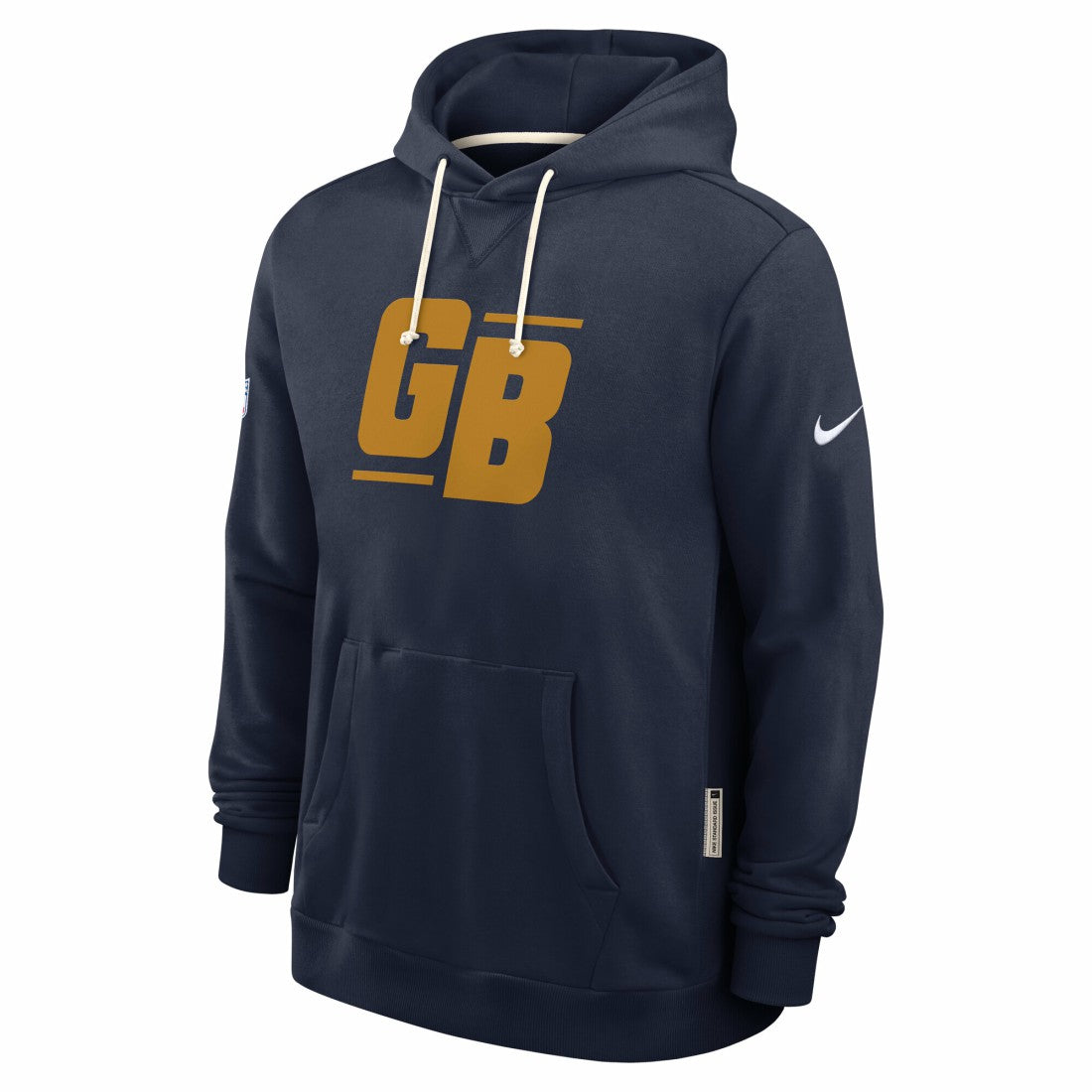 Green Bay Packers The 1923 Classic Sideline Dri-FIT Pullover Hoodie - Navy for sale