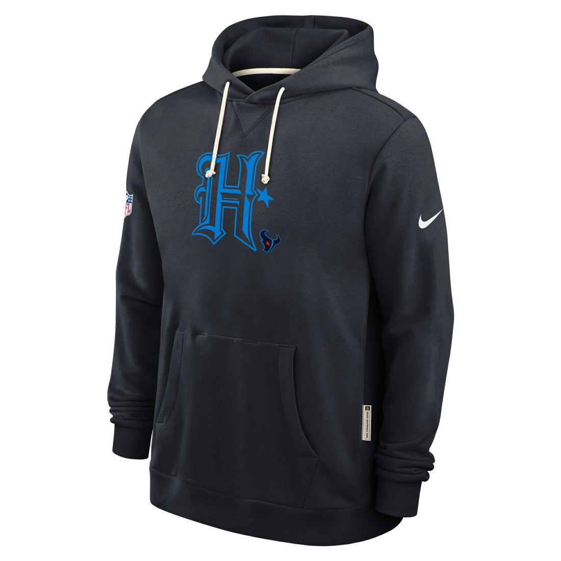 Houston Texans Sideline Standard Issue Alt 2 Dri-FIT Hoodie - Navy sale