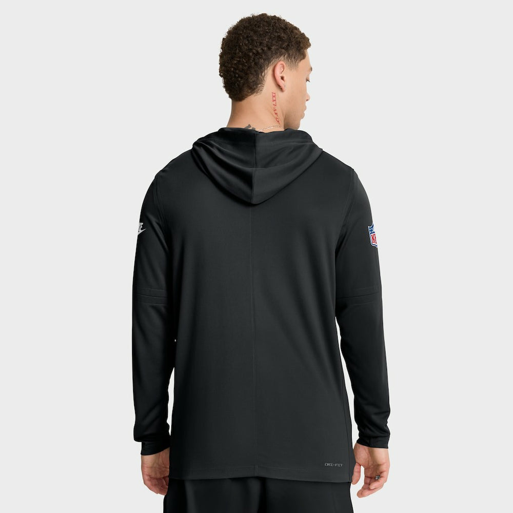 Jacksonville Jaguars Sideline Pass Accuracy Dri-FIT Long Sleeve Hoodie T-Shirt  - Black sale
