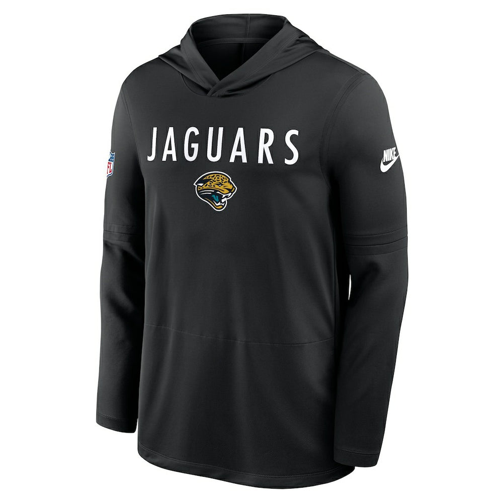 Jacksonville Jaguars Sideline Pass Accuracy Dri-FIT Long Sleeve Hoodie T-Shirt  - Black sale
