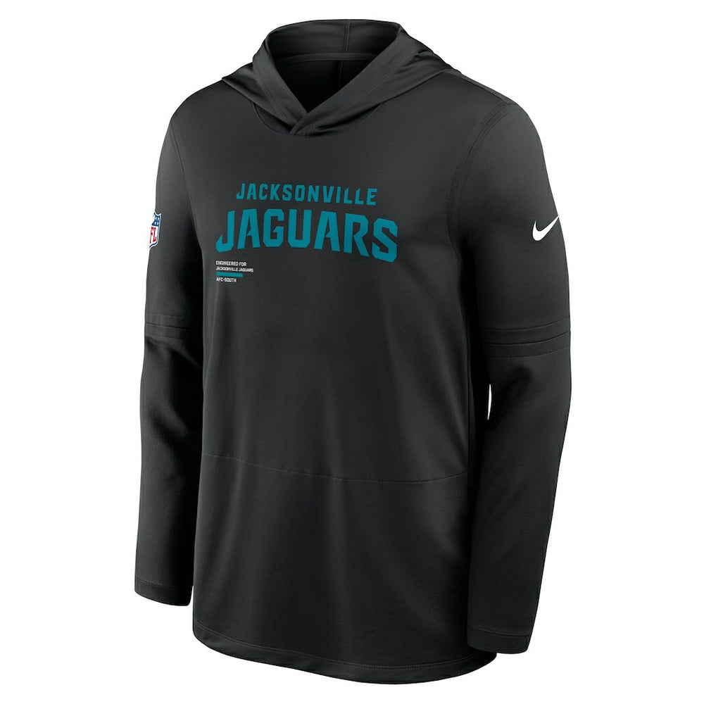 Jacksonville Jaguars Sideline Pure Fury Performance Long Sleeve Hoodie T-Shirt - Black outlet