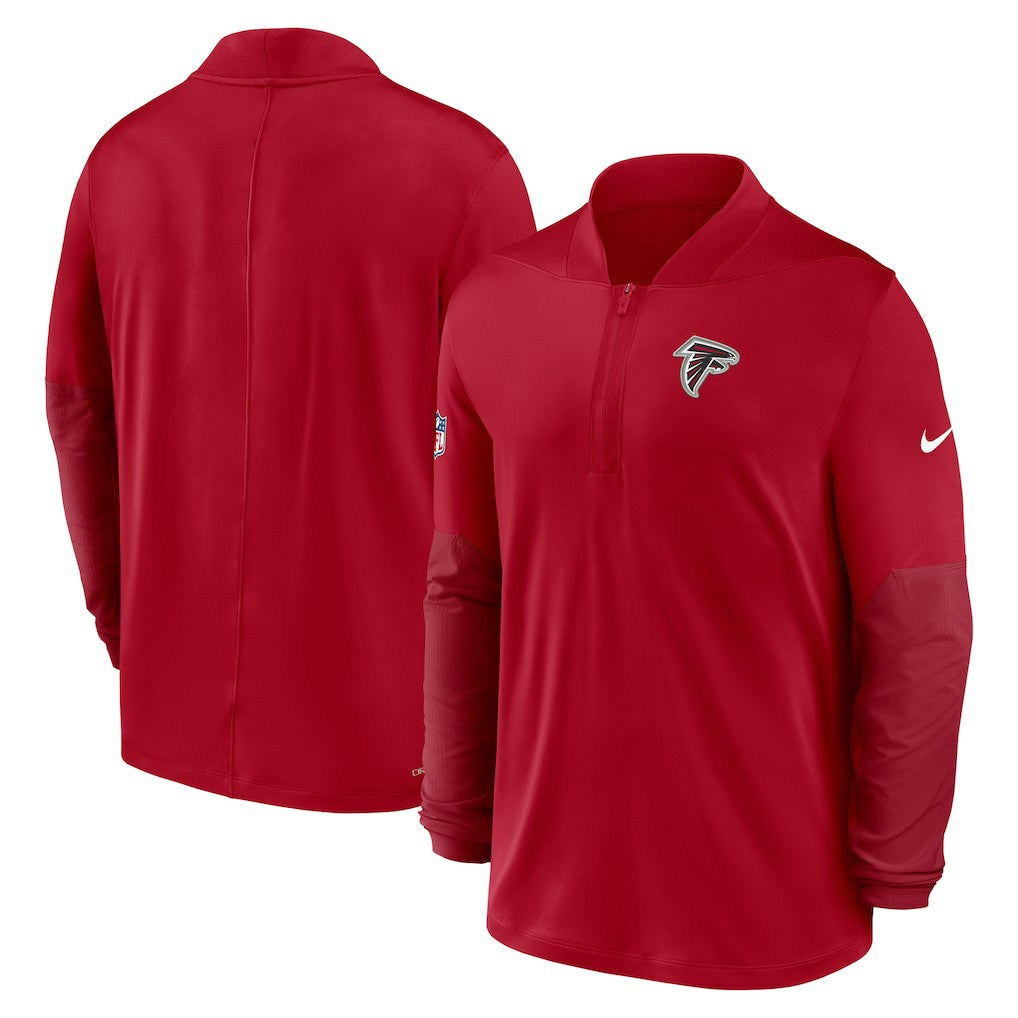 Atlanta Falcons Sideline Dri-FIT Half-Zip Pullover - Red cheap