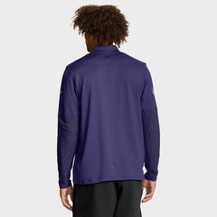 Baltimore Ravens Sideline Dri-FIT Half-Zip Pullover - Purple sale