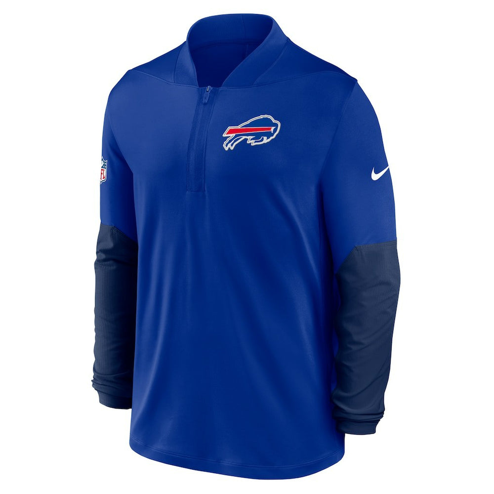 Buffalo Bills Sideline Dri-FIT Half-Zip Pullover - Royal for sale