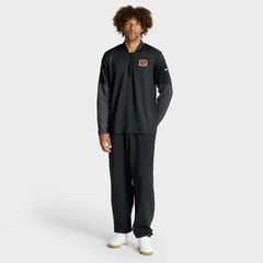 Cincinnati Bengals Sideline Dri-FIT Half-Zip Pullover - Black online