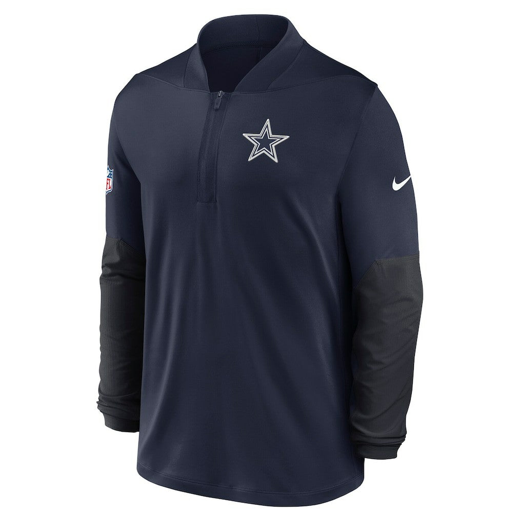 Dallas Cowboys Sideline Dri-FIT Half-Zip Pullover - Navy cheap