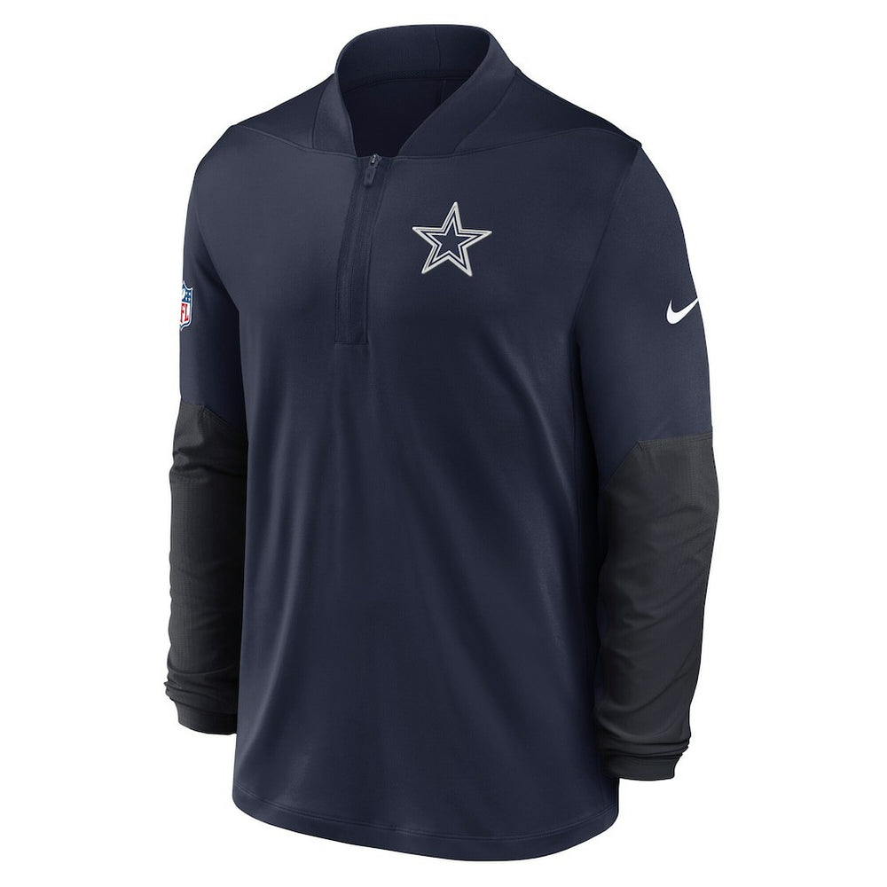 Dallas Cowboys Sideline Dri-FIT Half-Zip Pullover - Navy cheap