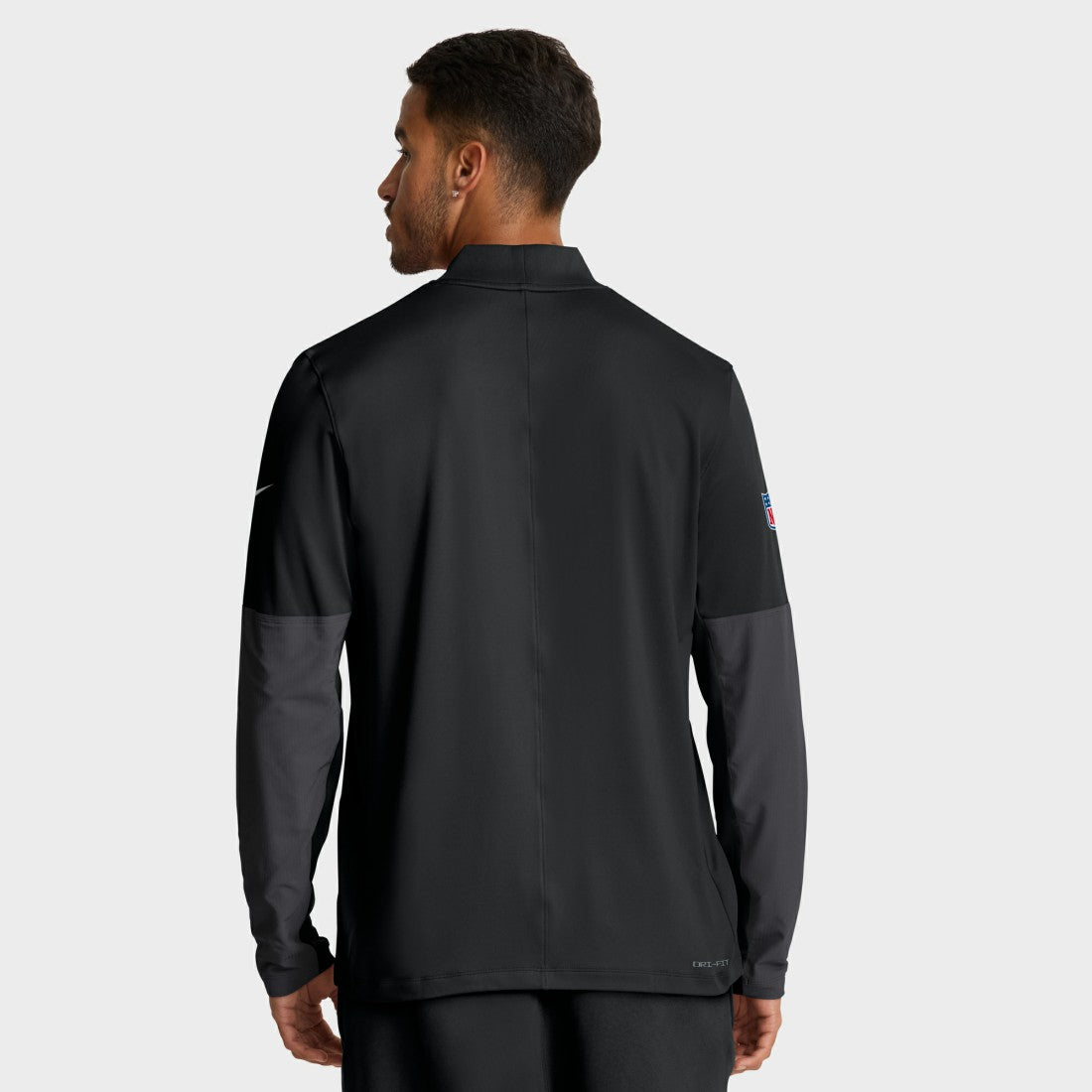 Detroit Lions Sideline Dri-FIT Half-Zip Pullover - Black sale