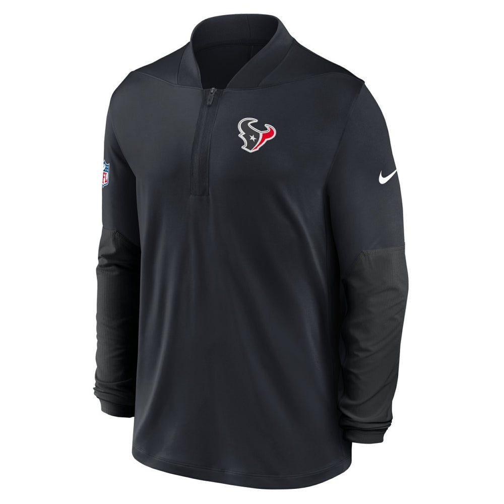Houston Texans Sideline Dri-FIT Half-Zip Pullover - Navy online