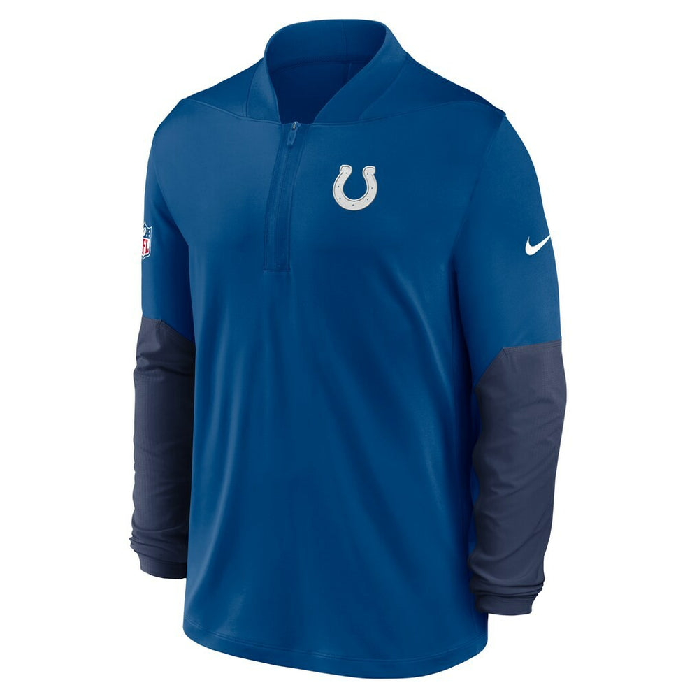 Indianapolis Colts Sideline Dri-FIT Half-Zip Pullover - Royal discount