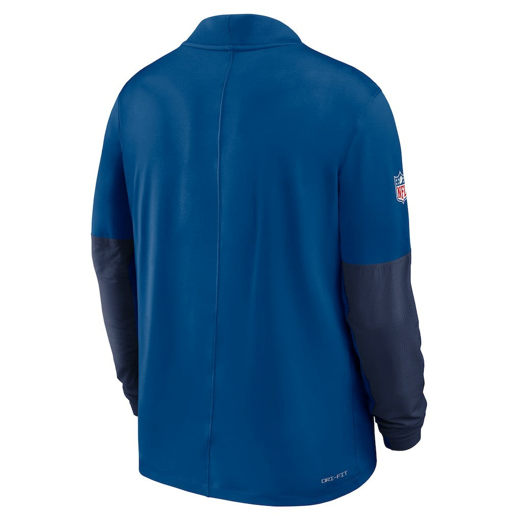 Indianapolis Colts Sideline Dri-FIT Half-Zip Pullover - Royal discount