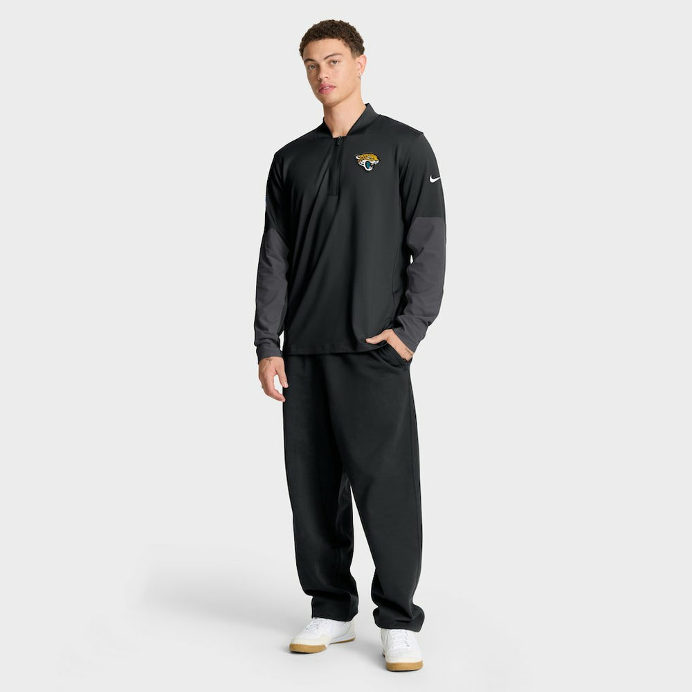Jacksonville Jaguars Sideline Dri-FIT Half-Zip Pullover - Black sale