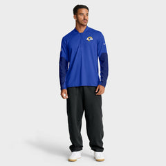 Los Angeles Rams Sideline Dri-FIT Half-Zip Pullover - Royal for sale