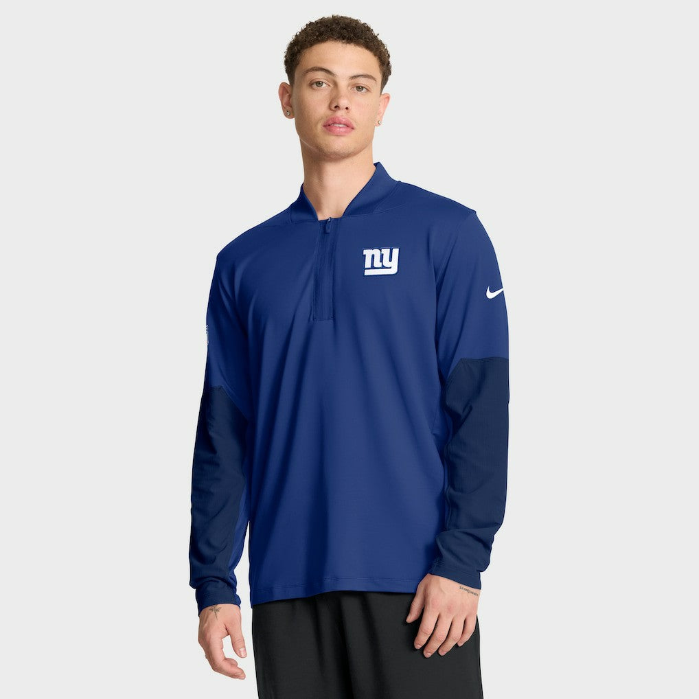 New York Giants Sideline Dri-FIT Half-Zip Pullover - Royal for sale