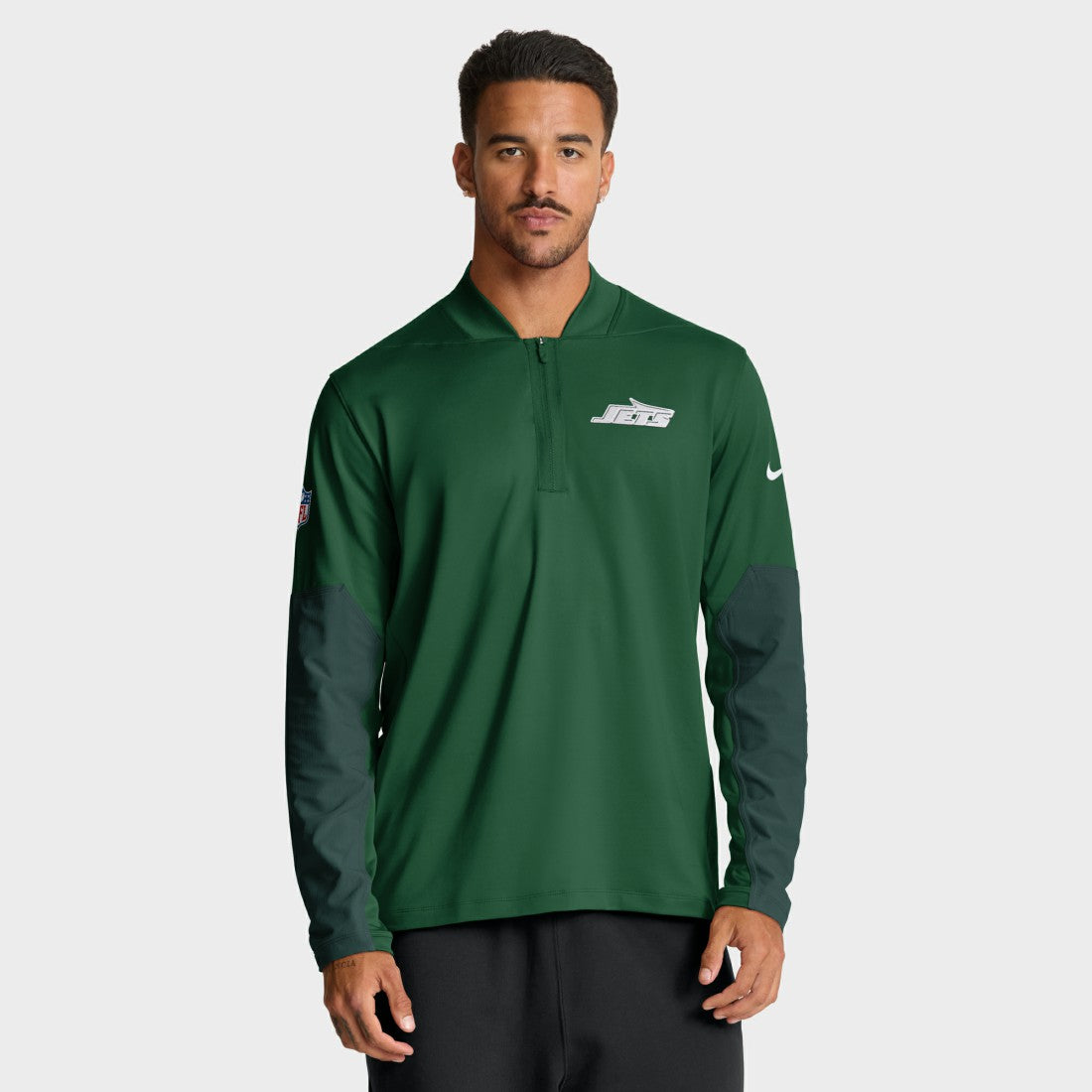 New York Jets Sideline Dri-FIT Half-Zip Pullover - Green for sale