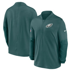 Philadelphia Eagles Sideline Dri-FIT Half-Zip Pullover - Green for sale