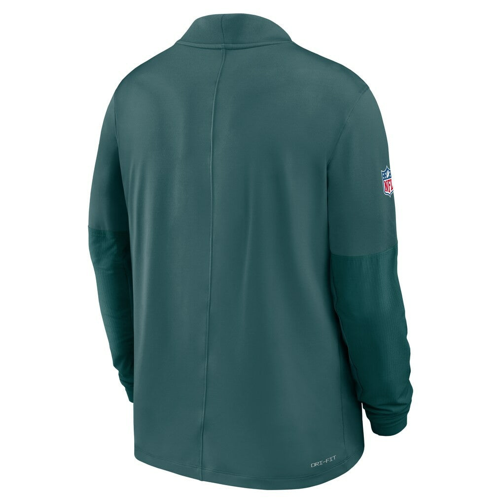 Philadelphia Eagles Sideline Dri-FIT Half-Zip Pullover - Green for sale