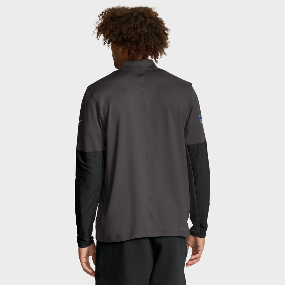 Tampa Bay Buccaneers Sideline Dri-FIT Half-Zip Pullover - Pewter outlet
