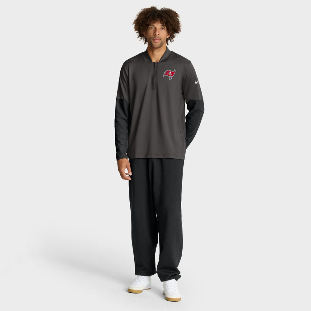 Tampa Bay Buccaneers Sideline Dri-FIT Half-Zip Pullover - Pewter outlet