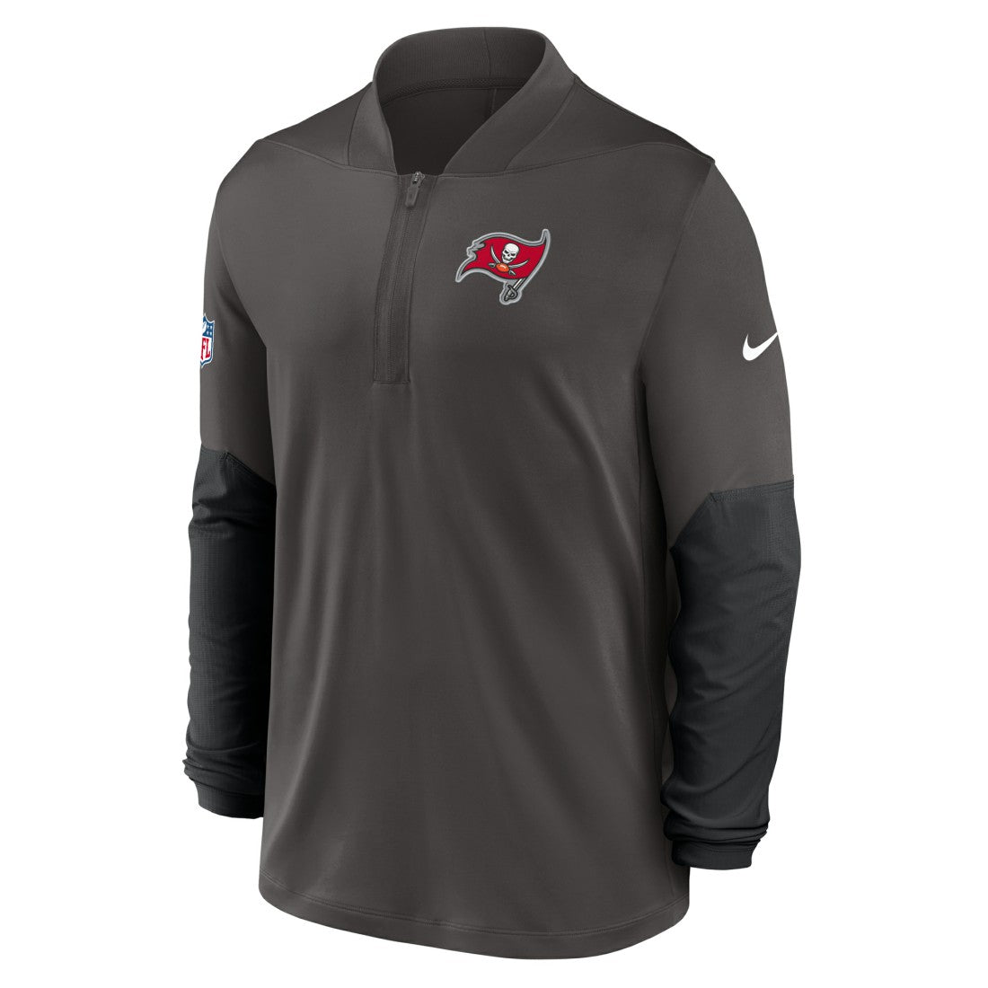 Tampa Bay Buccaneers Sideline Dri-FIT Half-Zip Pullover - Pewter outlet