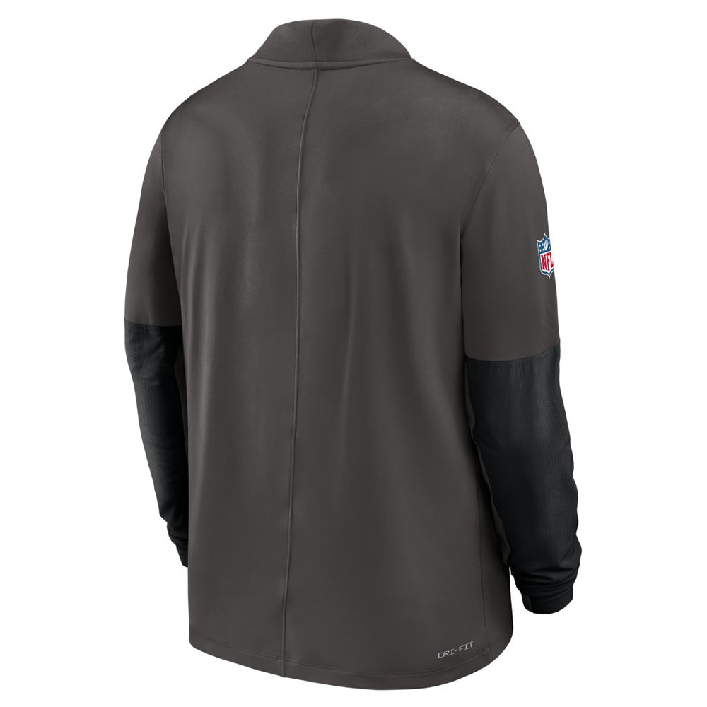 Tampa Bay Buccaneers Sideline Dri-FIT Half-Zip Pullover - Pewter outlet