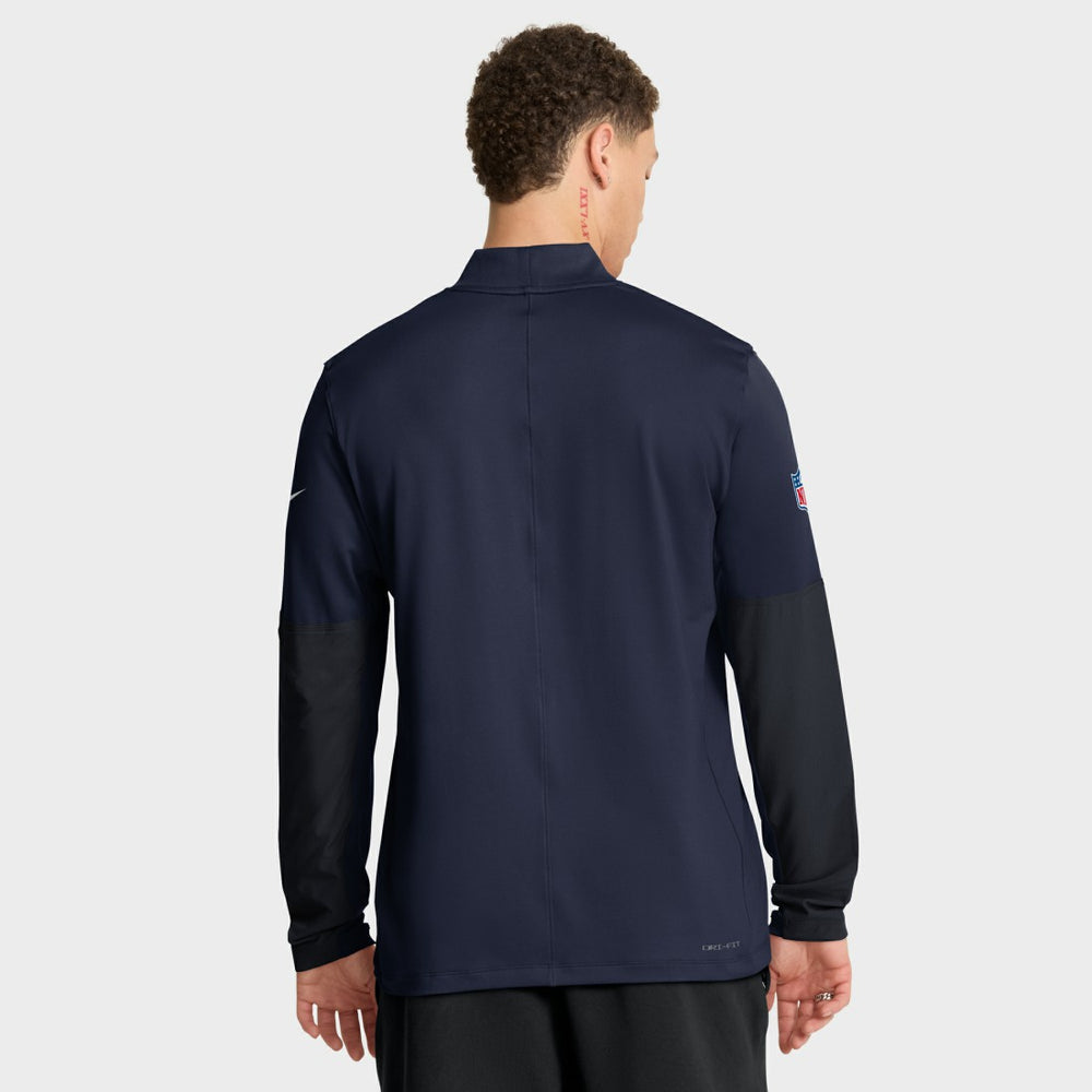 Tennessee Titans Sideline Dri-FIT Half-Zip Pullover - Navy sale