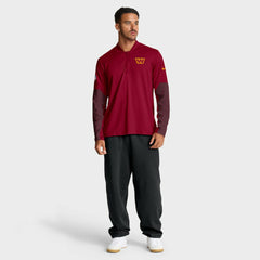 Washington Commanders Sideline Dri-FIT Half-Zip Pullover - Burgundy online