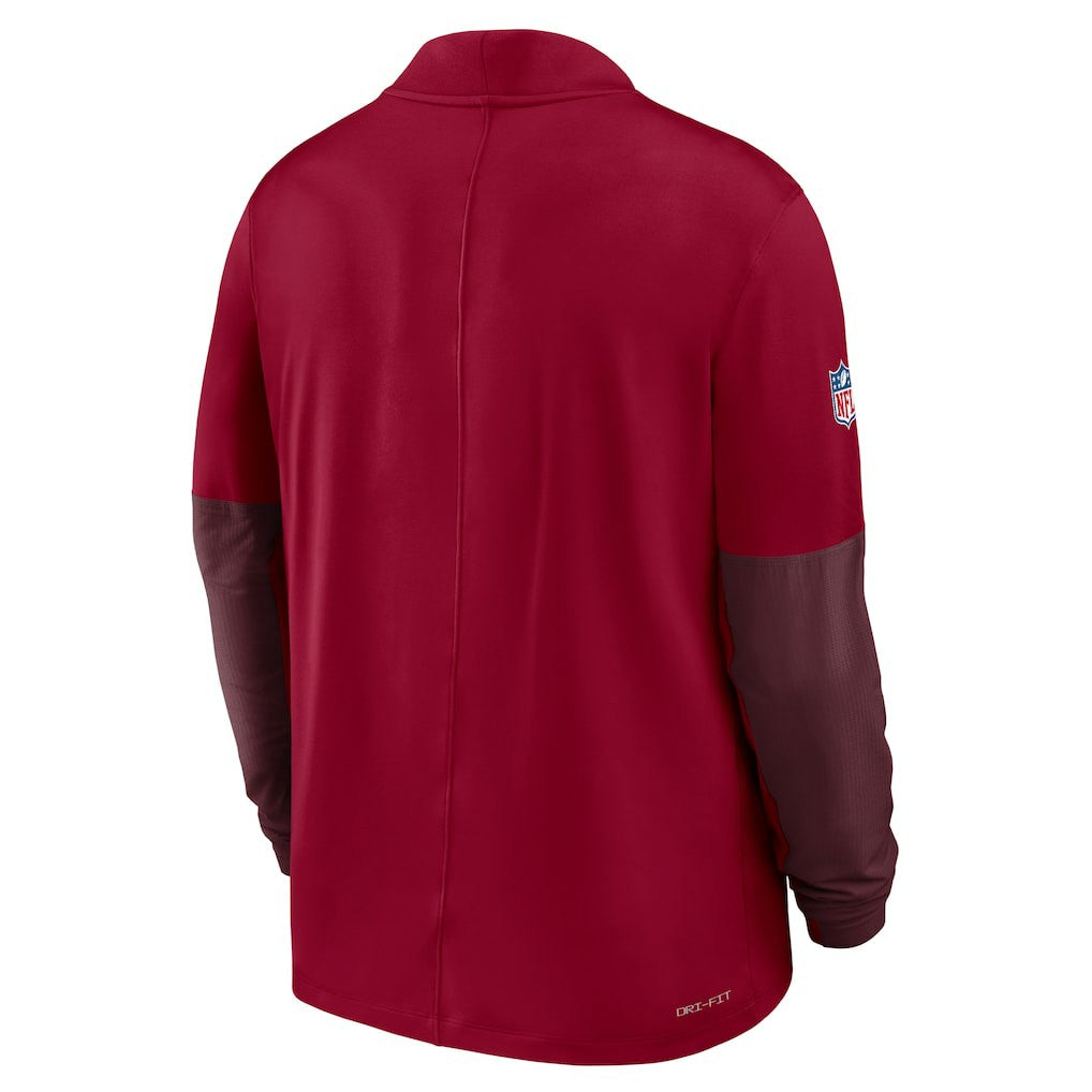 Washington Commanders Sideline Dri-FIT Half-Zip Pullover - Burgundy online
