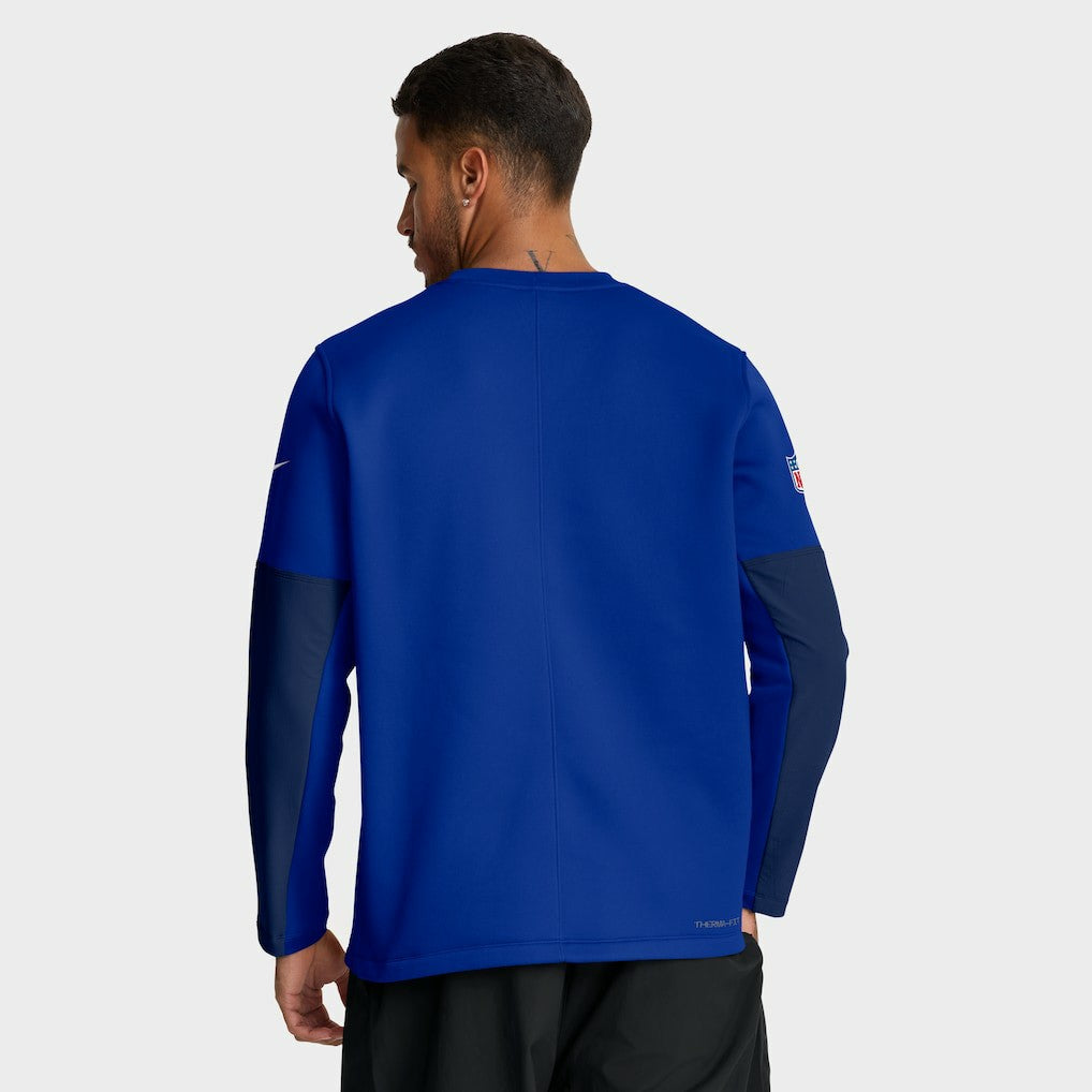 Buffalo Bills Sideline Coach Therma-FIT Long Sleeve T-Shirt - Royal cheap