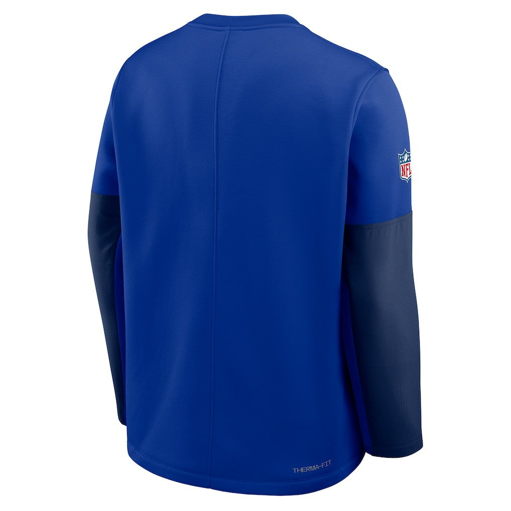 Buffalo Bills Sideline Coach Therma-FIT Long Sleeve T-Shirt - Royal cheap