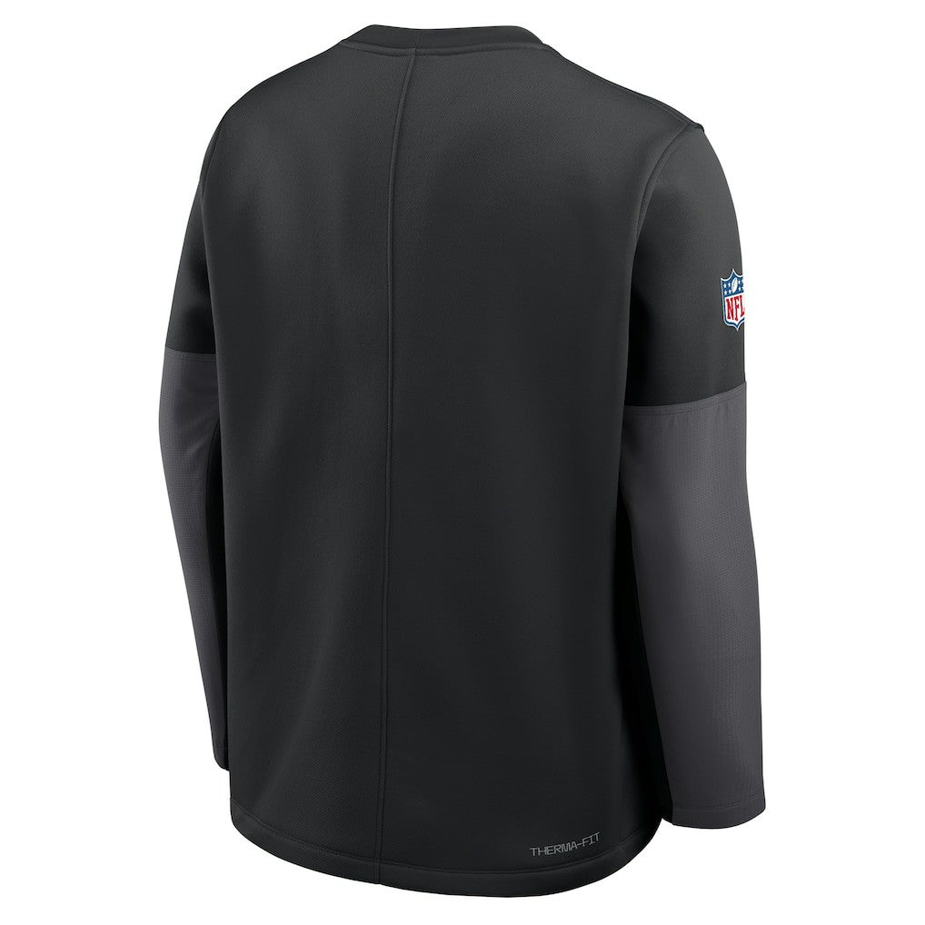 Baltimore Ravens Sideline Coach Therma-FIT Long Sleeve T-Shirt - Black discount