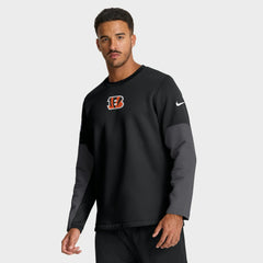 Cincinnati Bengals Sideline Coach Therma-FIT Long Sleeve T-Shirt - Black outlet