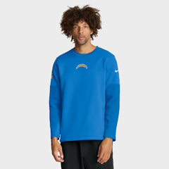 Los Angeles Chargers Sideline Coach Therma-FIT Long Sleeve T-Shirt - Powder Blue on sale