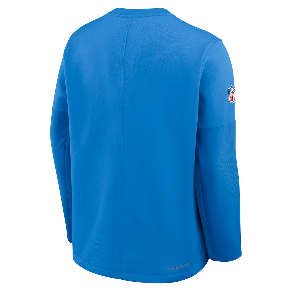 Los Angeles Chargers Sideline Coach Therma-FIT Long Sleeve T-Shirt - Powder Blue on sale