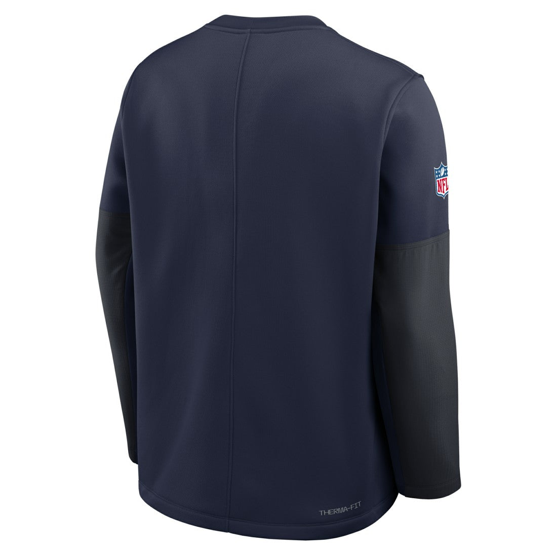 Denver Broncos Sideline Coach Therma-FIT Long Sleeve T-Shirt - Navy for sale