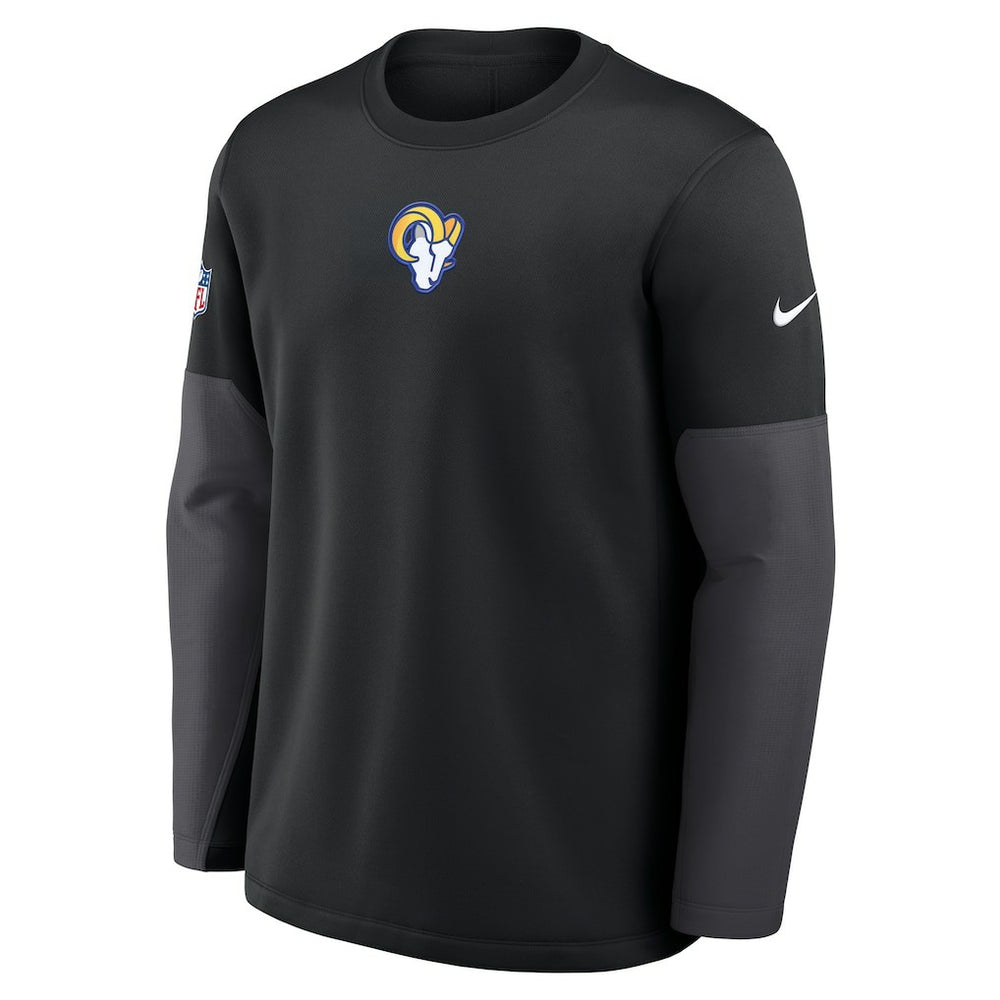 Los Angeles Rams Sideline Coach Therma-FIT Long Sleeve T-Shirt - Black online