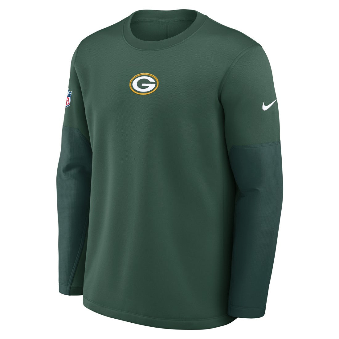 Green Bay Packers Sideline Coach Therma-FIT Long Sleeve T-Shirt - Green cheap