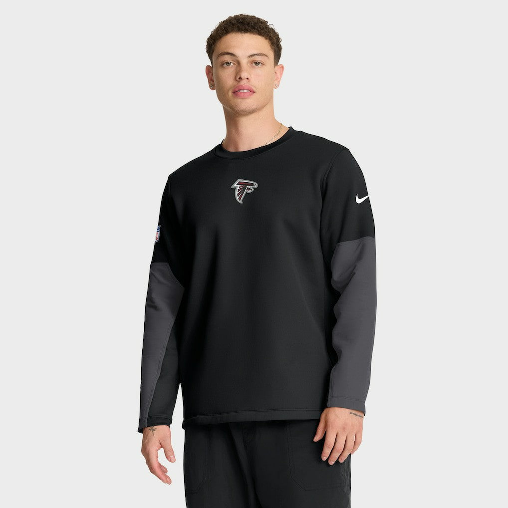 Atlanta Falcons Sideline Coach Therma-FIT Long Sleeve T-Shirt - Black online